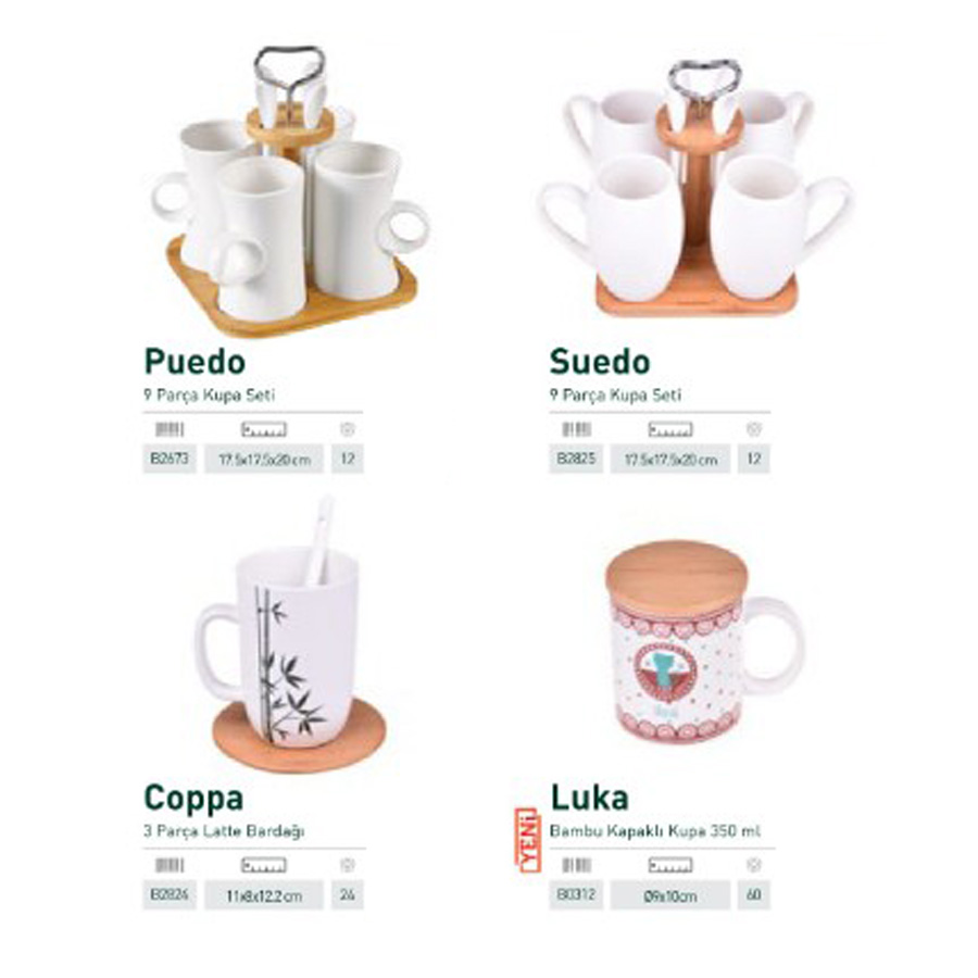 9 Parça Kupa Seti